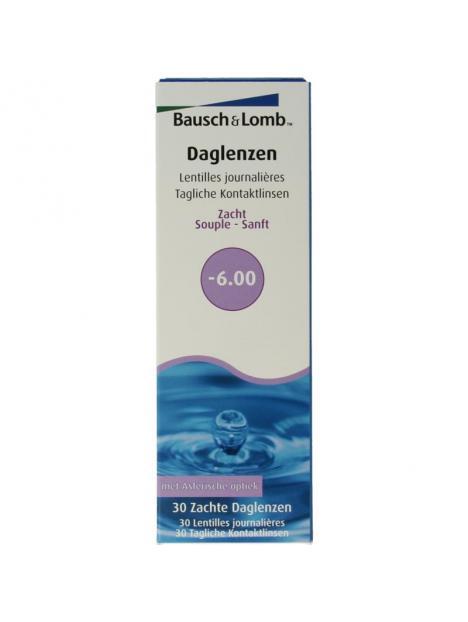 Bausch & Lomb bausch+lomb daglenzen -6.00