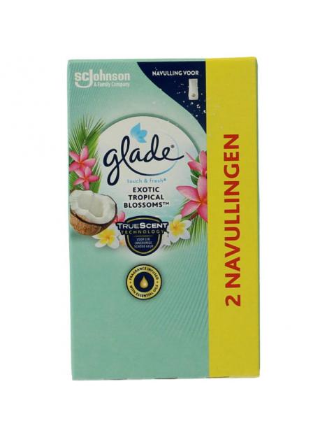 Glade Glade touch&fr navul duo cherr