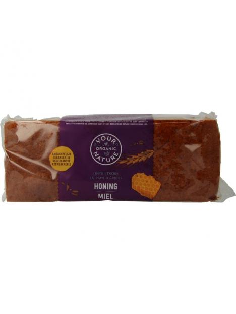 Your Organic Nat yon ontbijtkoek honing-rogge