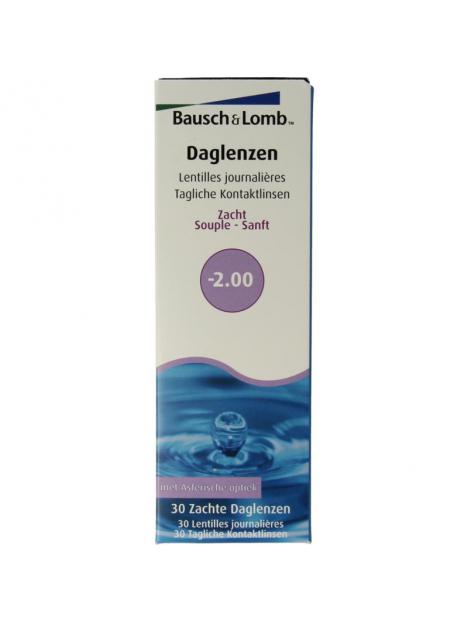 Bausch & Lomb bausch+lomb daglenzen -2.00