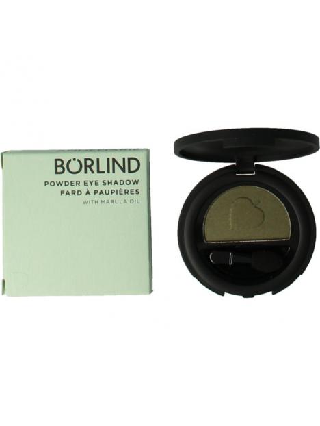 Borlind eyeshadow powder dark green