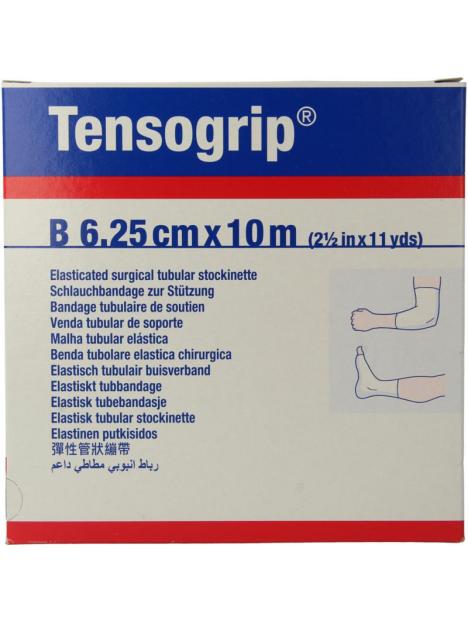 Tensogrip Tensogrip 10 m x 6.25 cm huidskleur