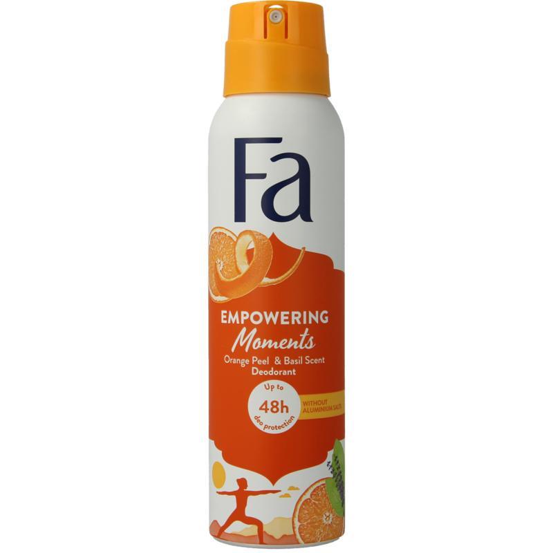 FA FA deospray empowering moments