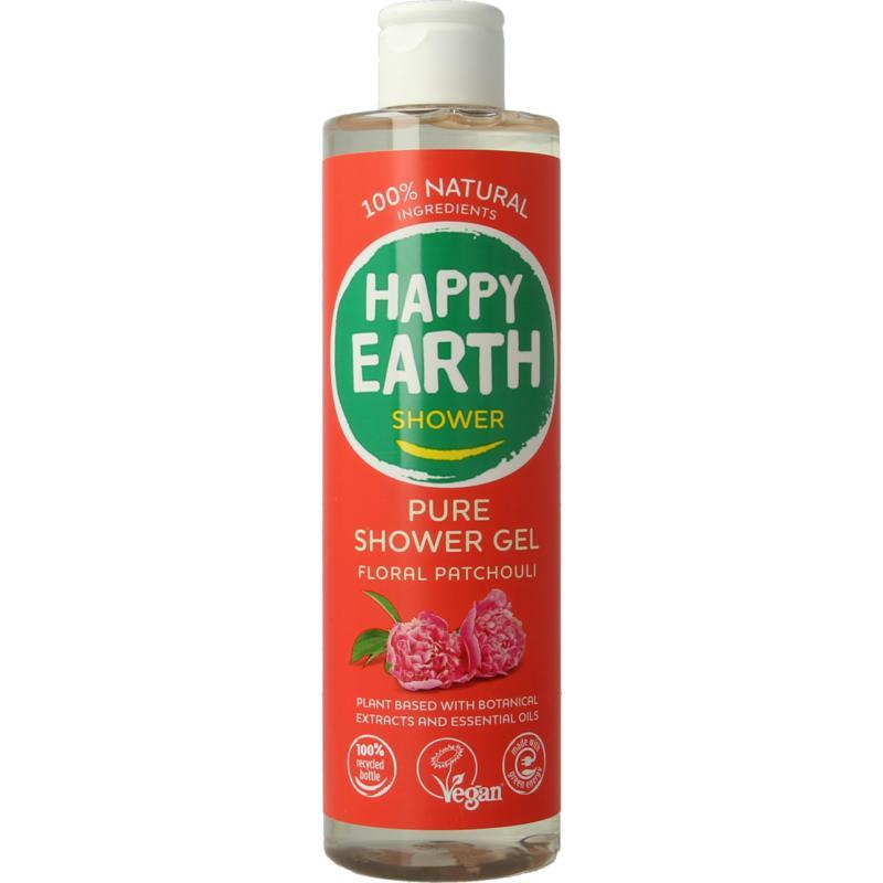 Happy Earth pure showergel floral patchoul