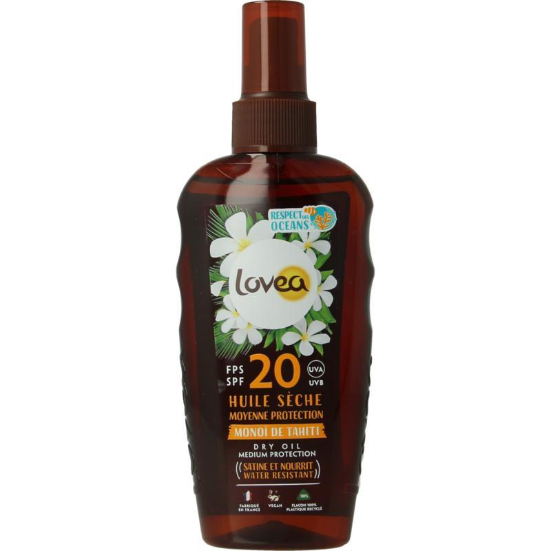 Lovea dry oil spf20 medium pr tah mo