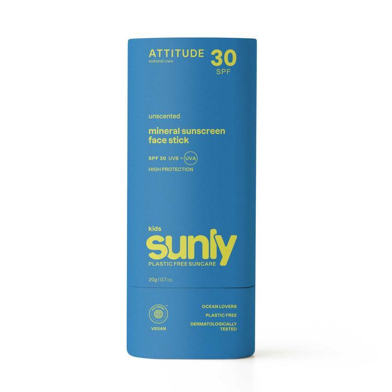 Attitude sunly gezicht stick kids spf30