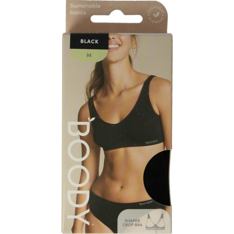 Boody shaper crop bh zwart medium