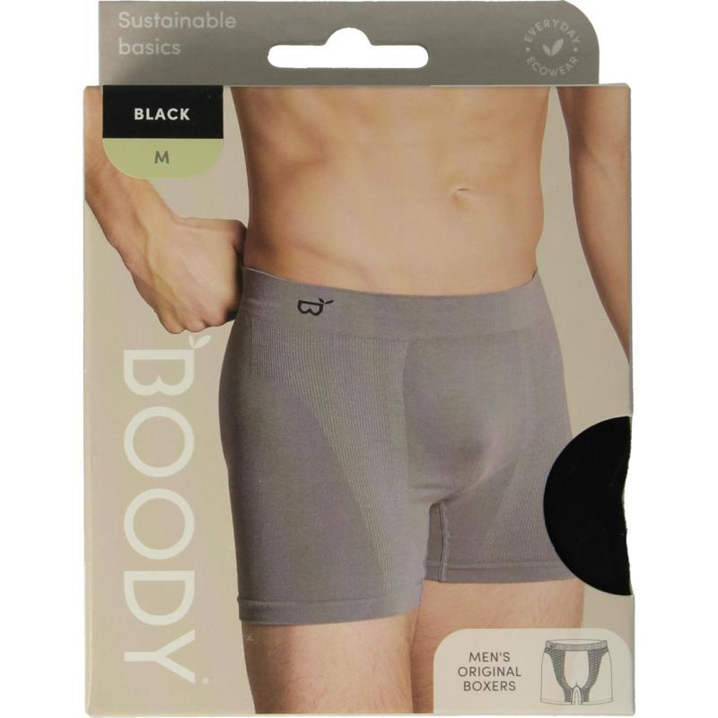 Boody herenboxer zwart medium