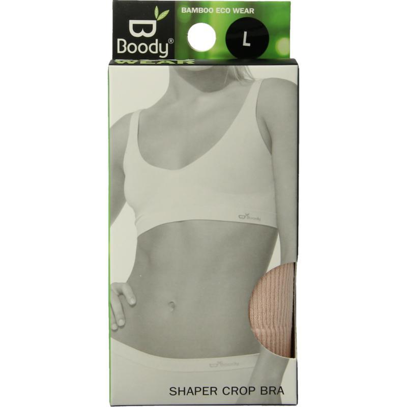 Boody shaper crop bh blush large