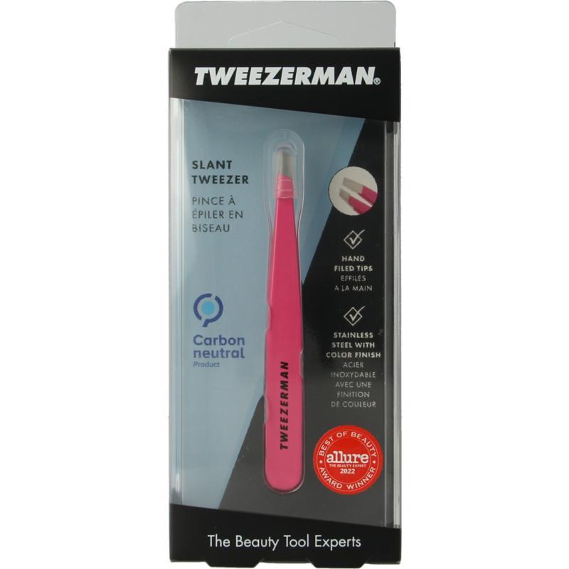 Tweezerman Slant pretty in pink