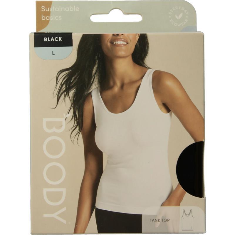 Boody tank top zwart large