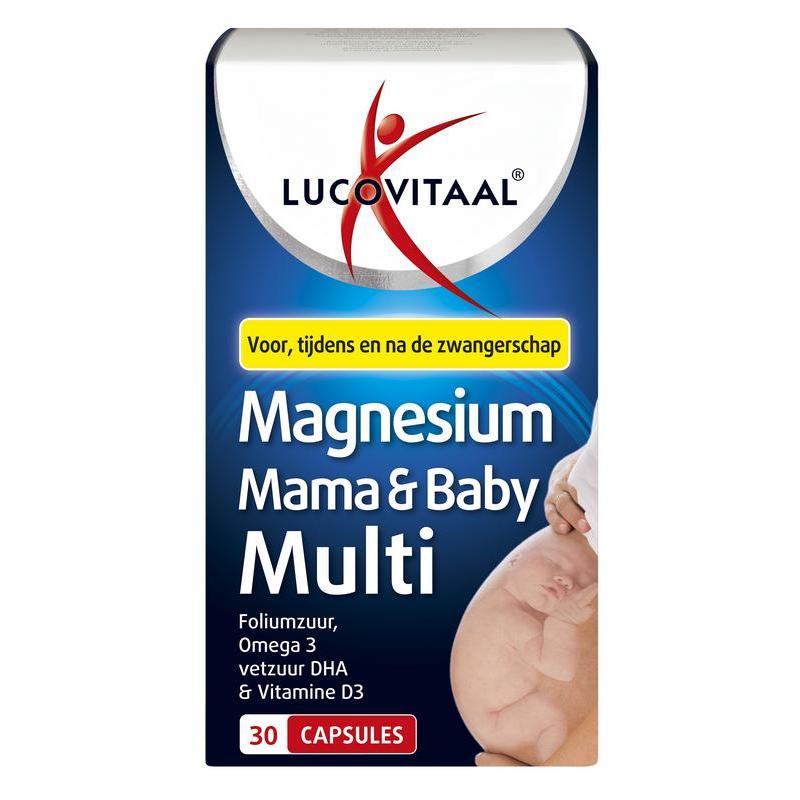 Lucovitaal magnesium mama & baby multi