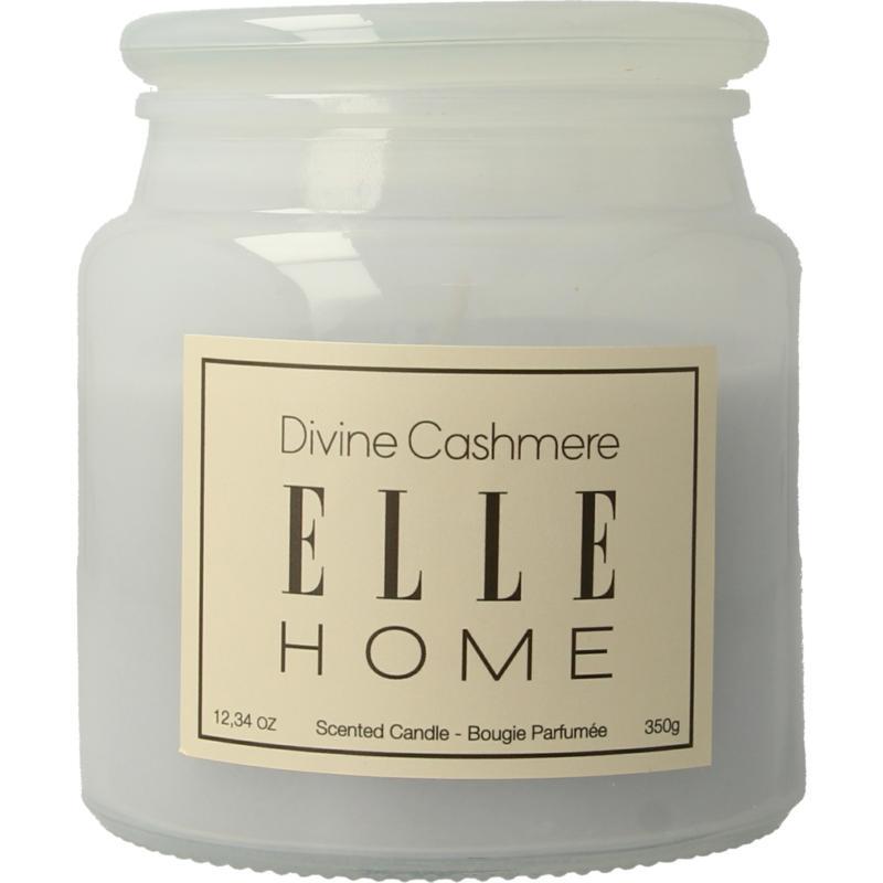 Elle Home Divine cashmere candle jar