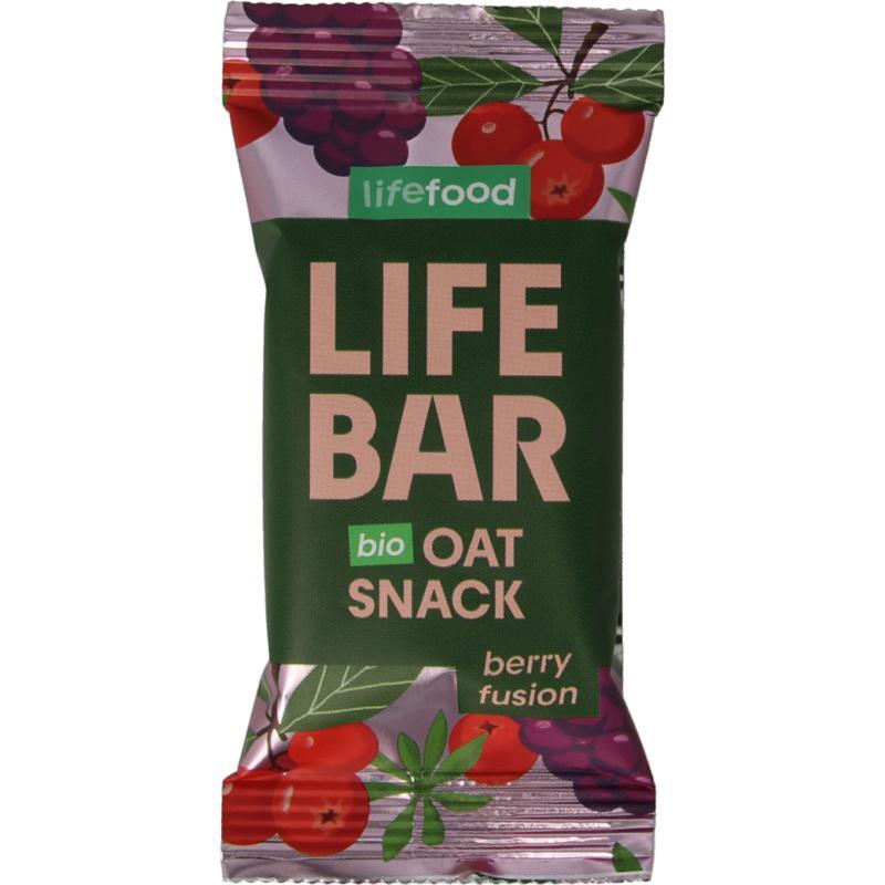 Lifefood lifebar oatsnack berry fusion