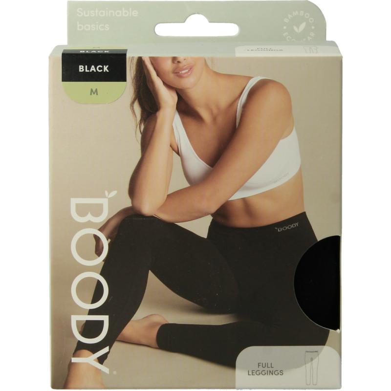 Boody legging enkellang zwart medium