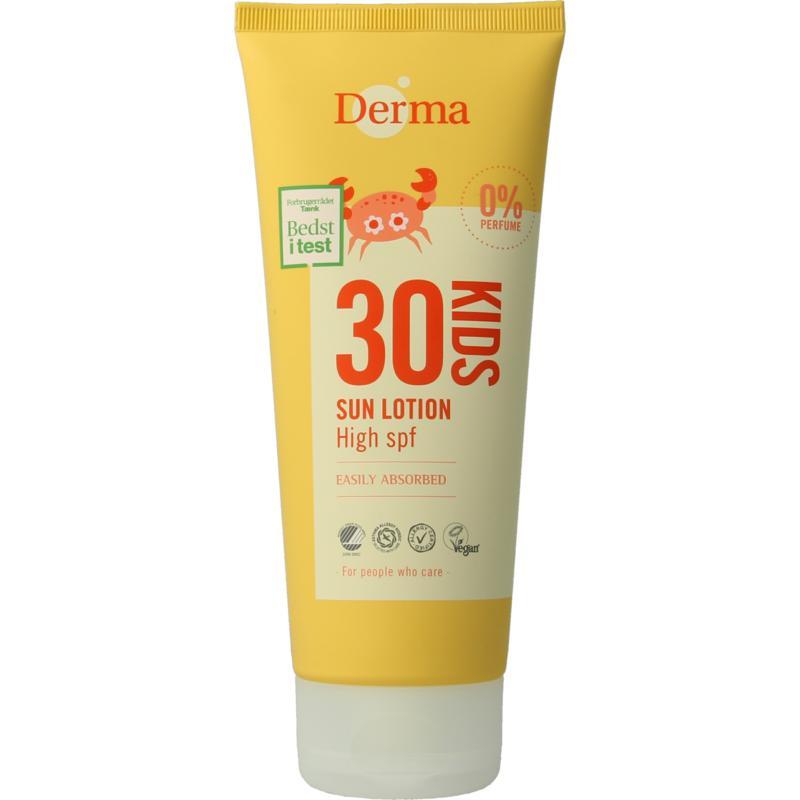 Derma Derma kids zon lotion spf30