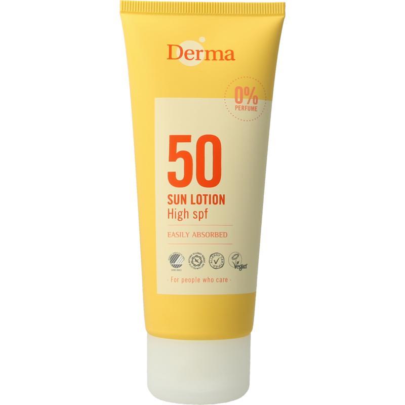 Derma Derma sun lotion spf50