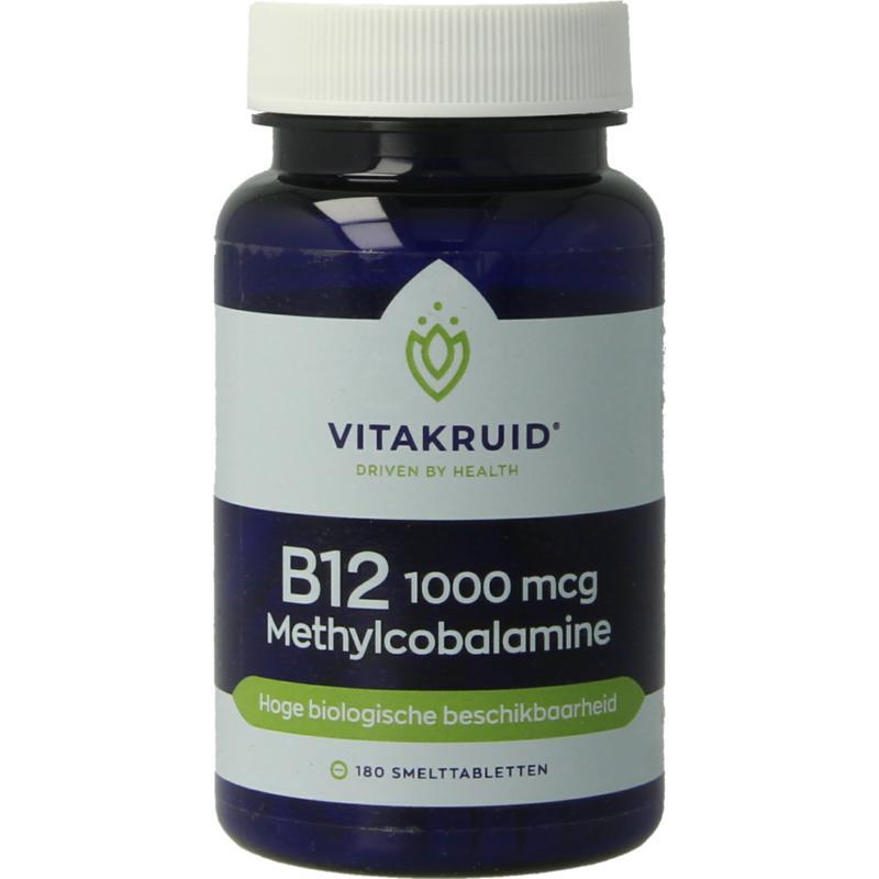 Vitakruid vit b12 1000mcg methyl cobalam