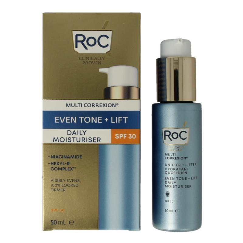 ROC even tone+lift moistur spf30