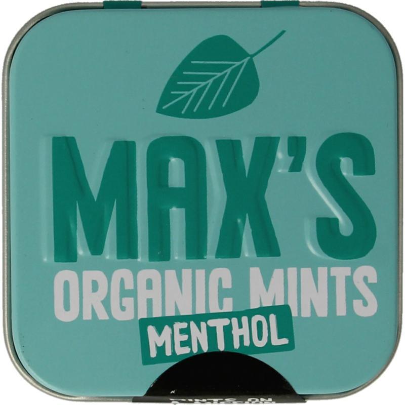 Max Mints Menthol blikje vierkant