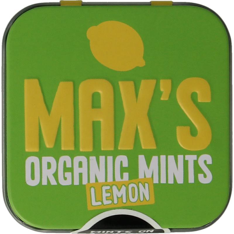 Max Mints Lemon blikje vierkant