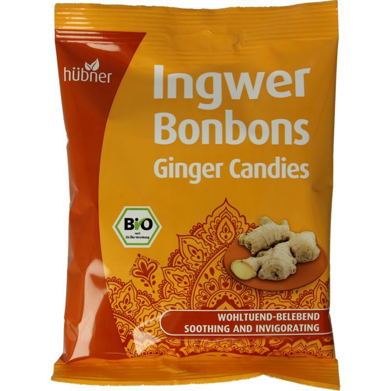 Hubner gember bonbons bio