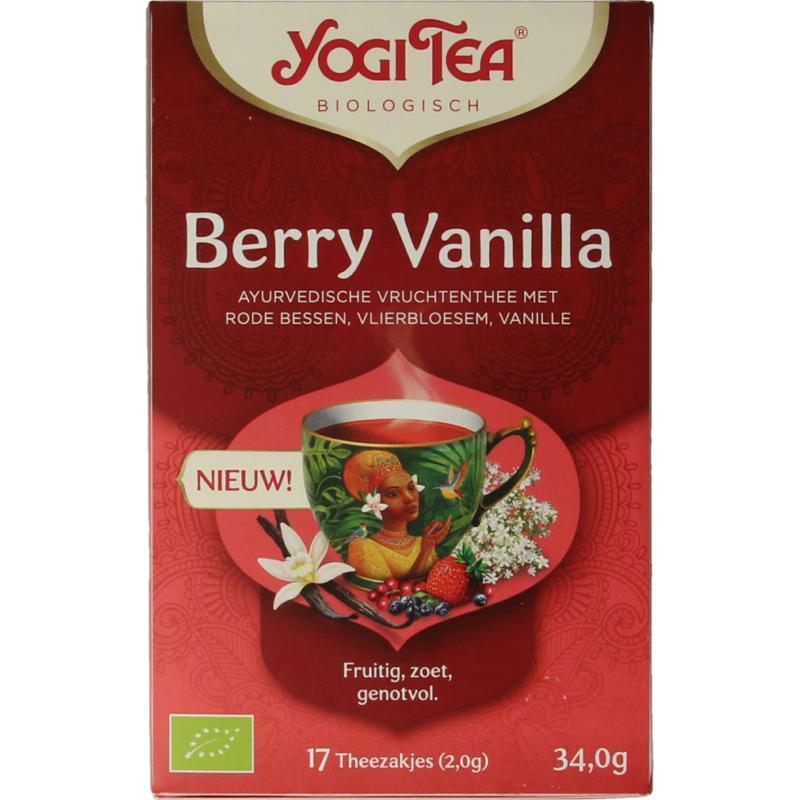 Yogi Tea Yogi Tea berry vanilla bio