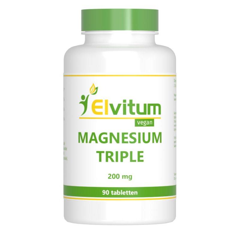 Elvitum Elvitum magnesium triple 200mg