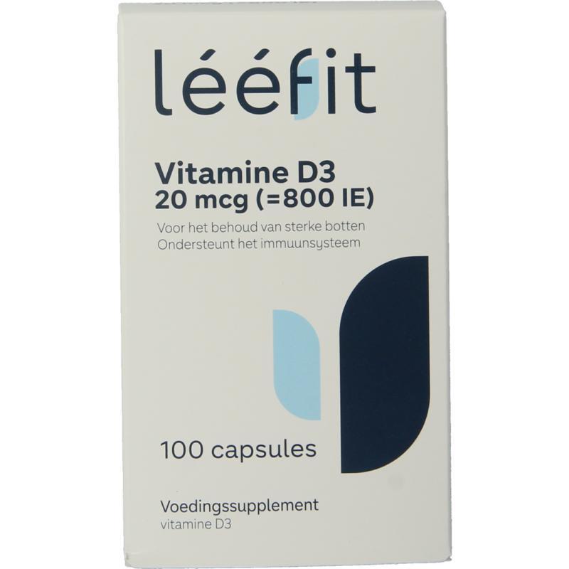 Leefit Leefit vit d3 20mcg