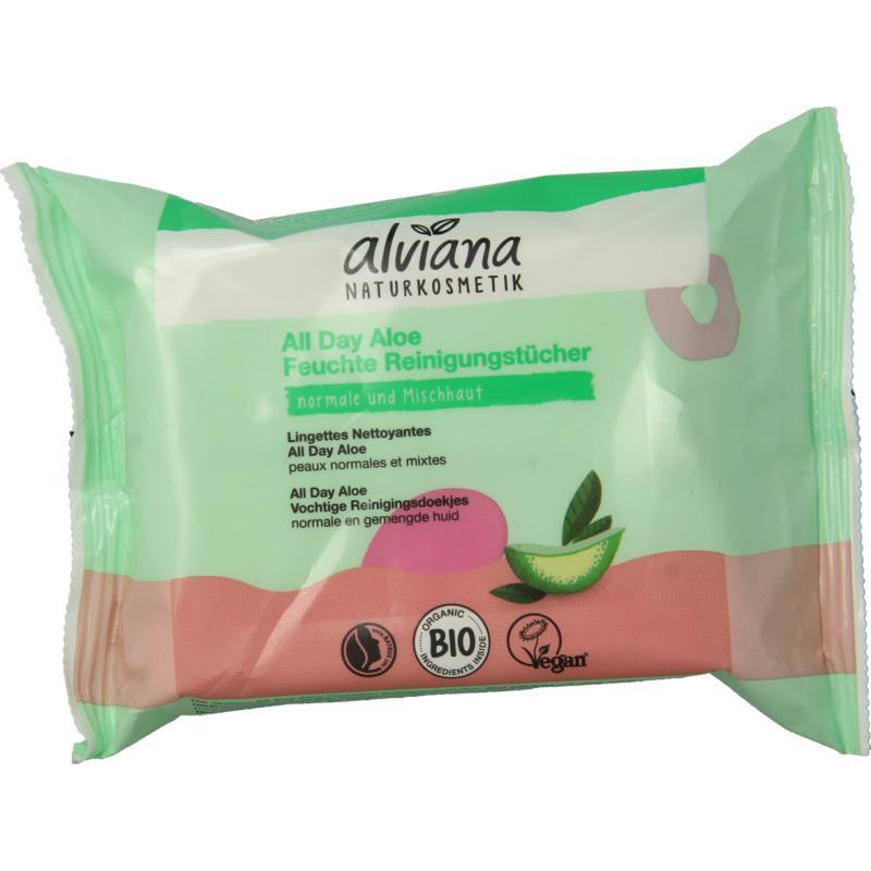 Alviana reinigdoekjes aloe vera vochti