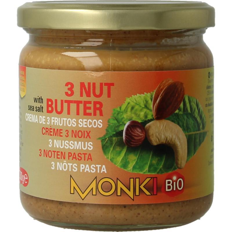 Monki 3 notenpasta bio