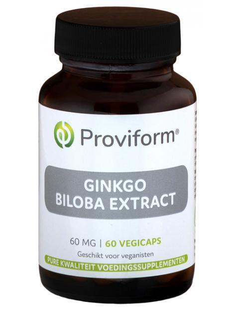 Ginkgo biloba 60 mg