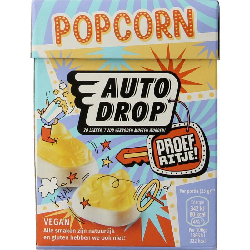 Autodrop Autodrop proefritje popcorn