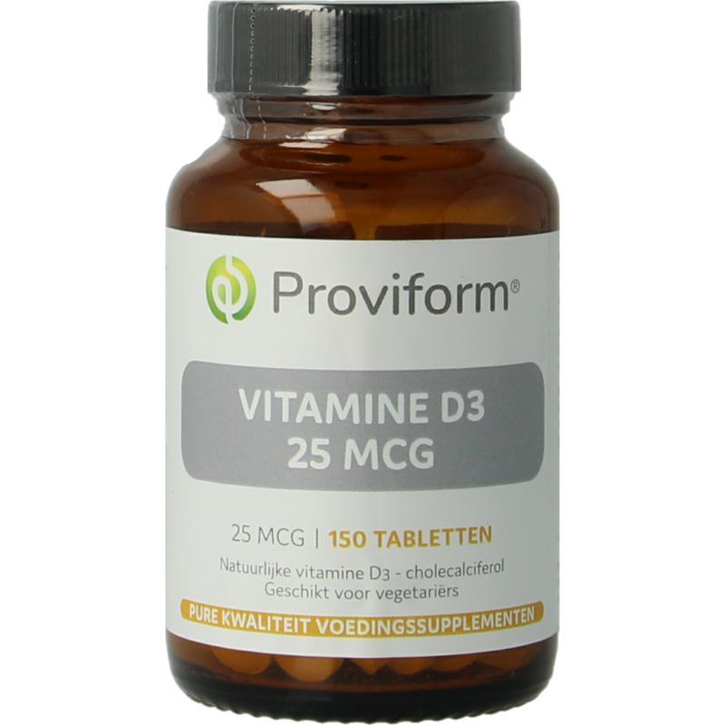 Proviform vitamine d3-25mcg (1000ie)