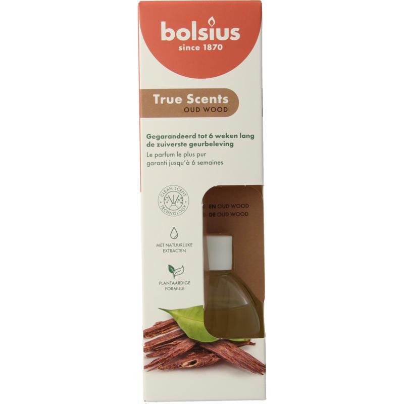 Bolsius true scents geurversp oud wood