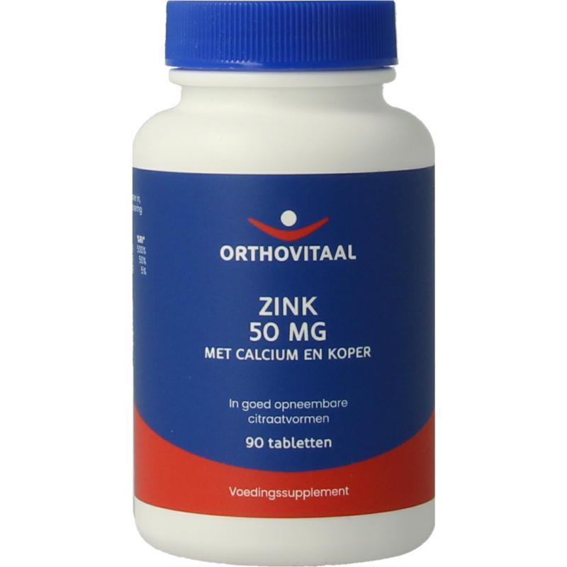 Orthovitaal zink 50mg