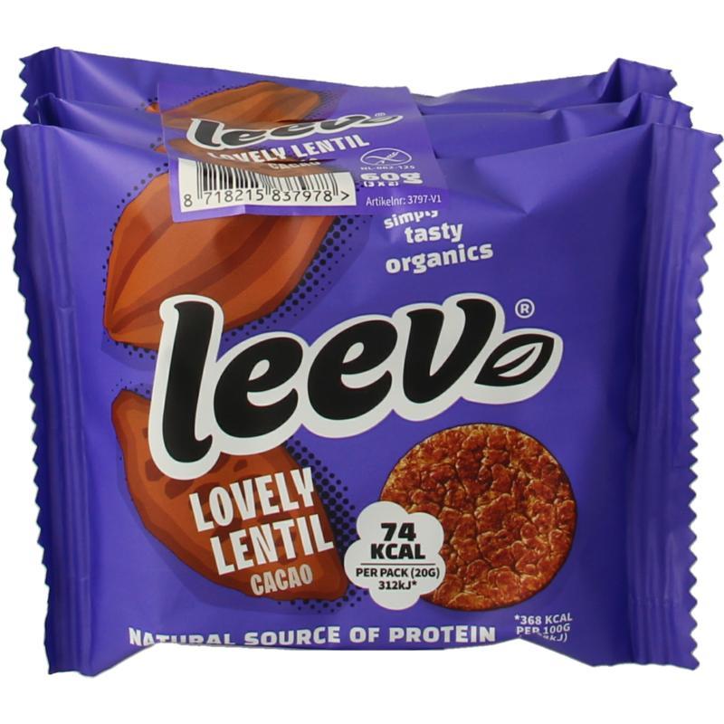 Leev lovely l cakes cacao bio dem