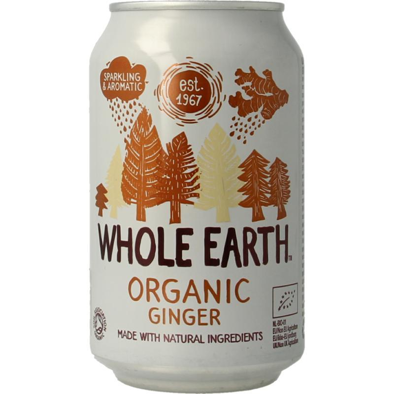 Whole Earth sparkling ginger demeter bio