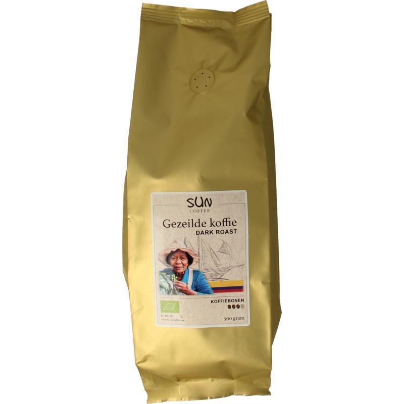 Sun Coffee gezeilde koffie bonen d roast