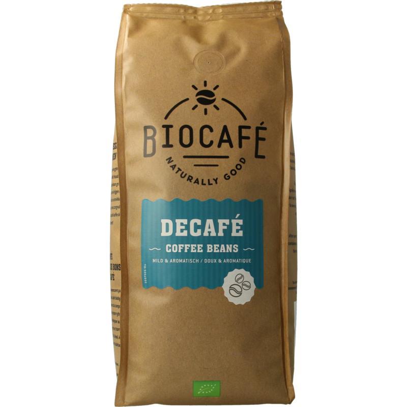 Biocafe Biocafe koffiebonen decafe bio