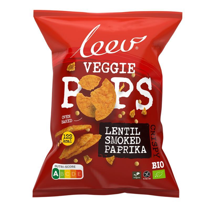 Leev popped l papr-bbq snac bio dem