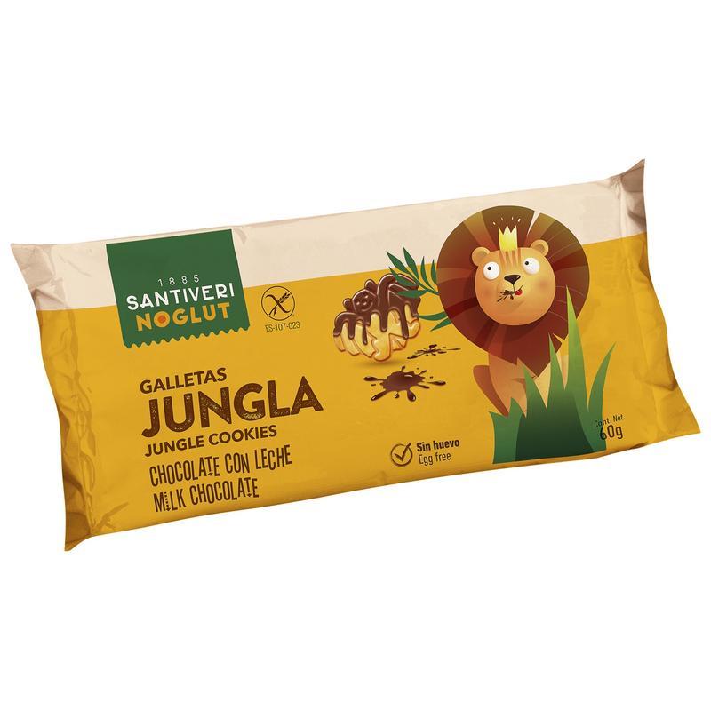 Santiveri Jungle koekjes met chocolade