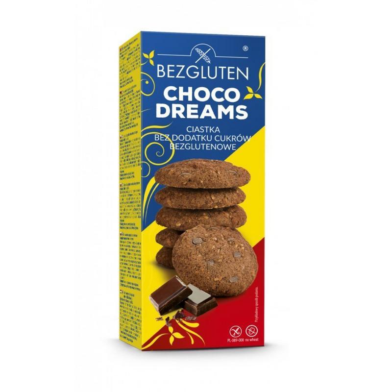 Bezgluten chocolade koekjes z toeg suike