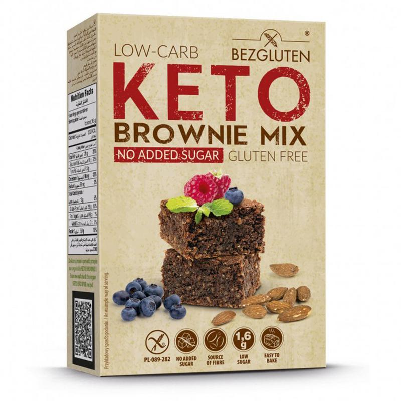 Bezgluten keto brownie mix