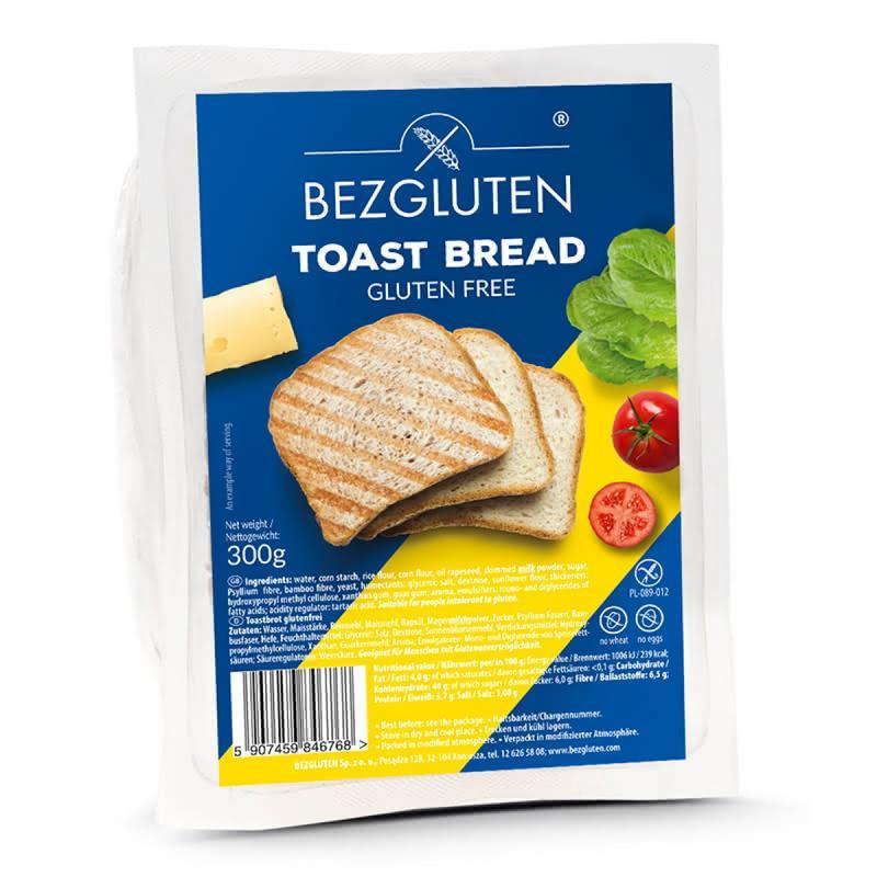 Bezgluten toast brood