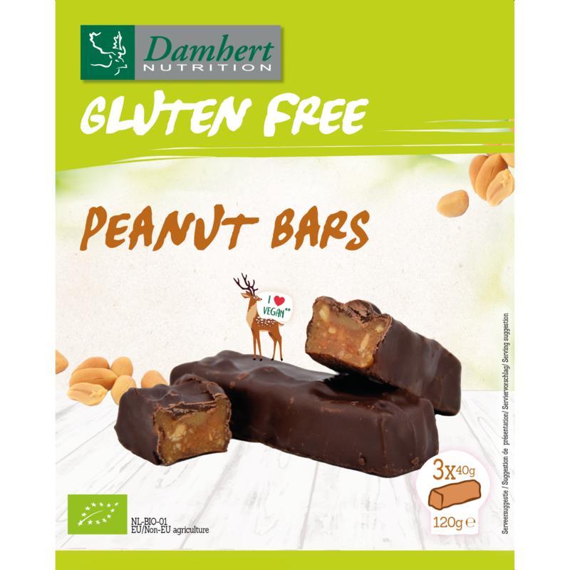 Damhert Damhert peanut bars bio gv