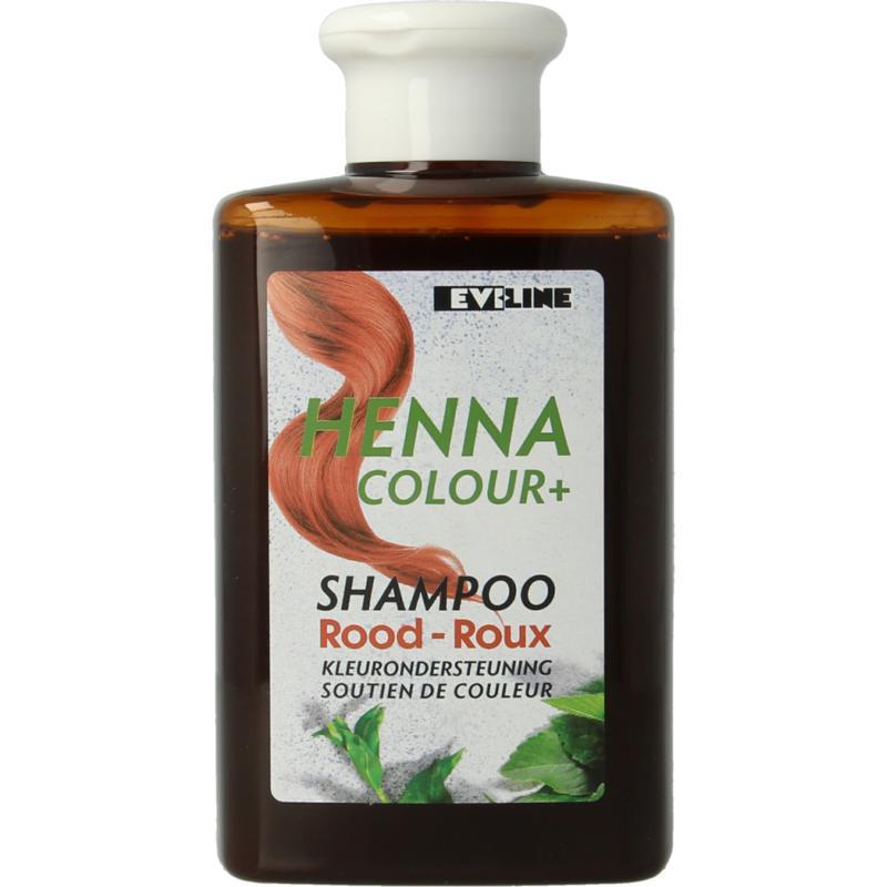 Henna Cure & Care henna cure shamp colour+ rood