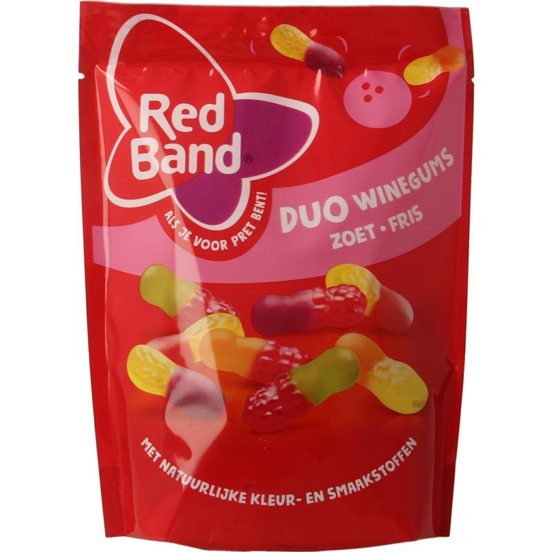 Red Band winegums duo zoet fris