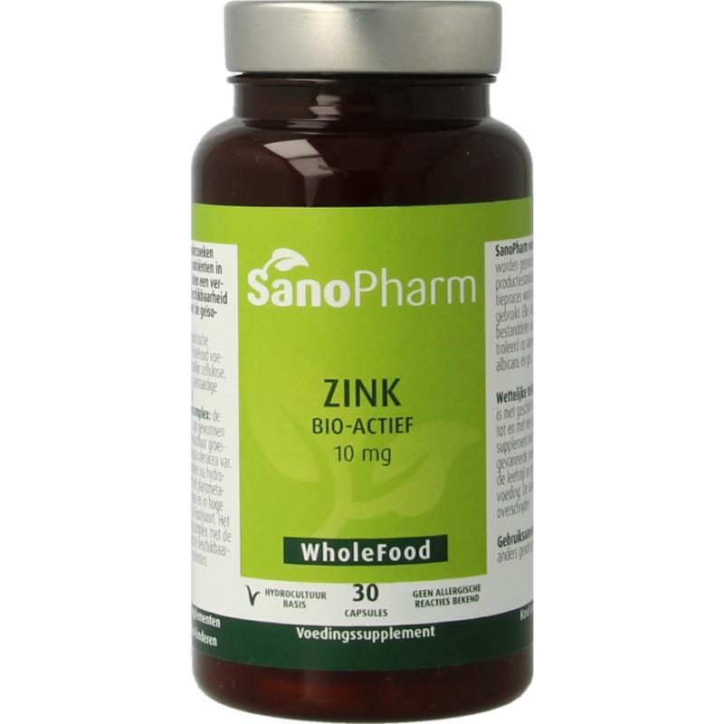 Sanopharm zink wholefood