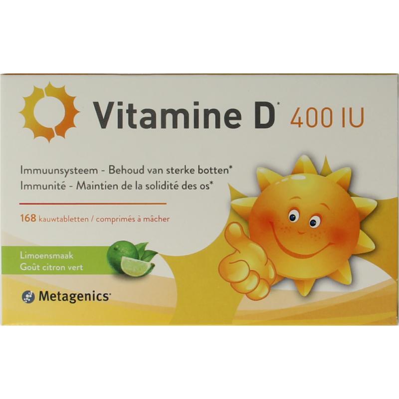 Metagenics vitamine d 400iu nfd